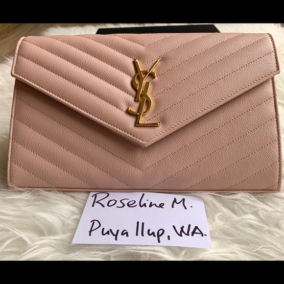 SOLD!!! NFS!! Saint Laurent Wallet On a chain - Picture 1 of 8